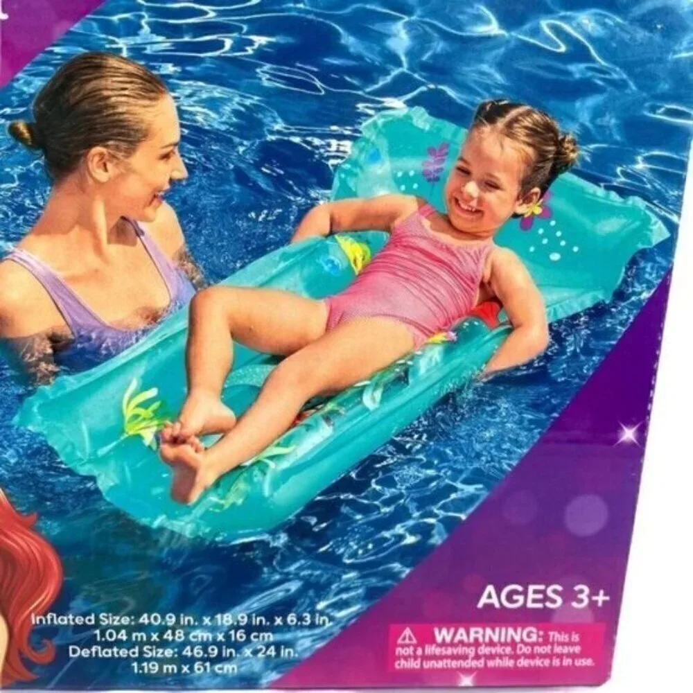 Ariel Disney Princess Swim Raft Float